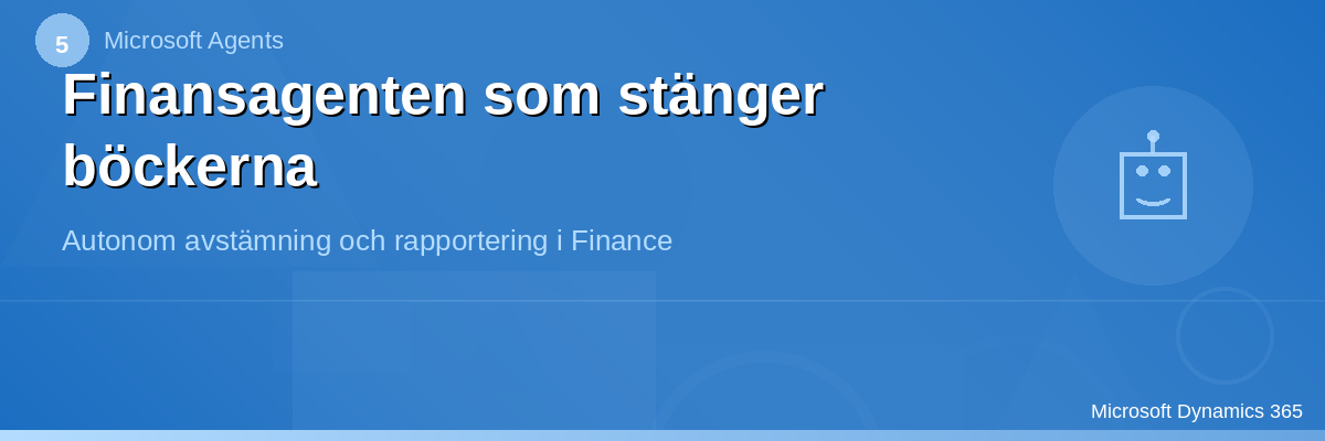 Finansagenten som stänger böckerna