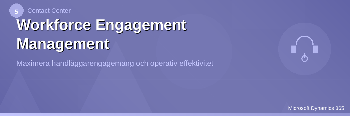 Workforce Engagement Management