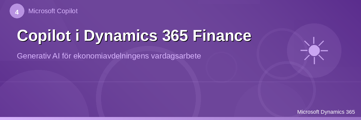 Copilot i Dynamics 365 Finance