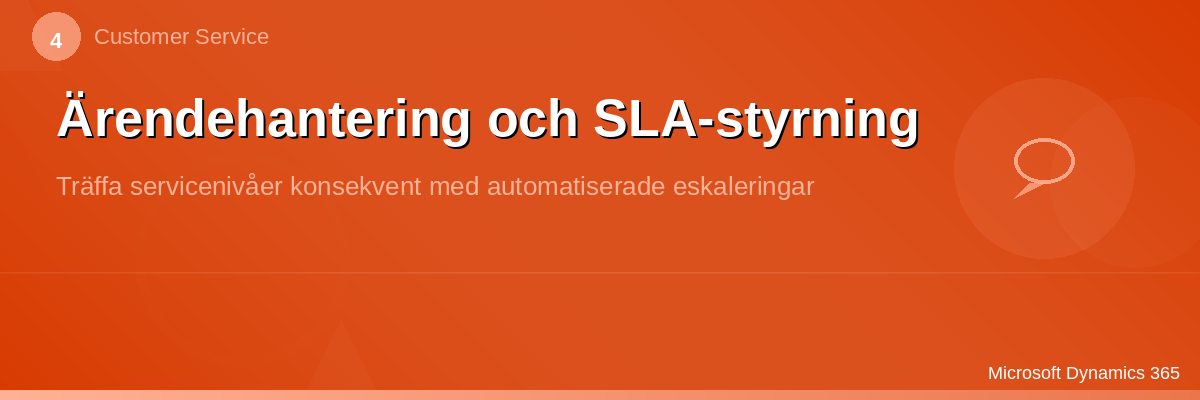 Ärendehantering och SLA-styrning