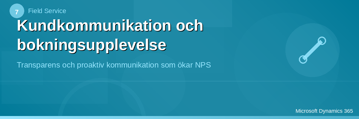 Kundkommunikation och bokningsupplevelse