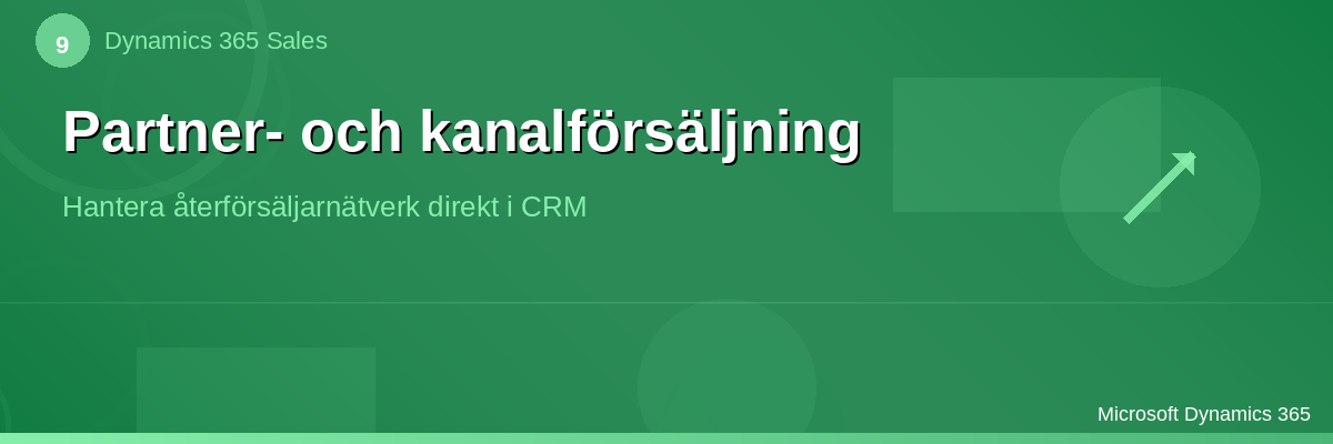 Partner- och kanalförsäljning